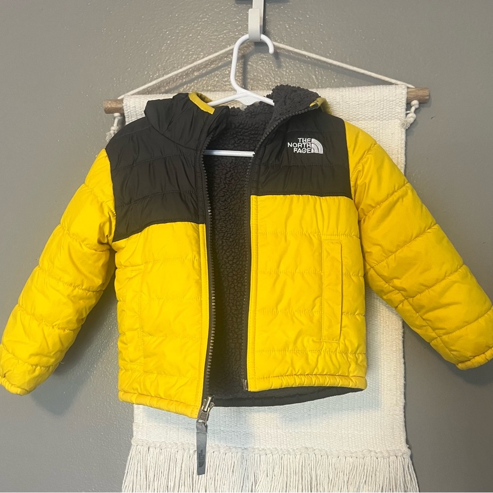 The North Face Toddler Reversible Puffer Jacket!